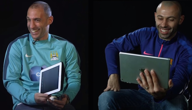 Zabaleta and Mascherano shared quite some information prior to facing each other